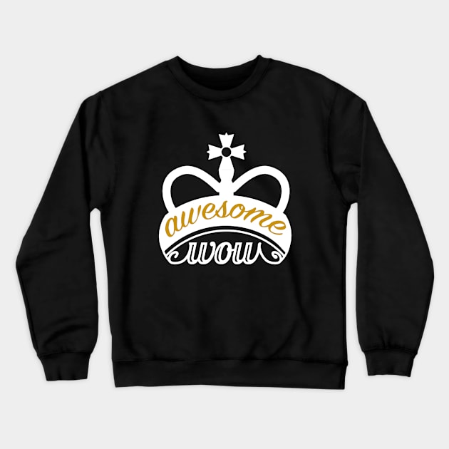 hamilton crown Crewneck Sweatshirt by devionstd